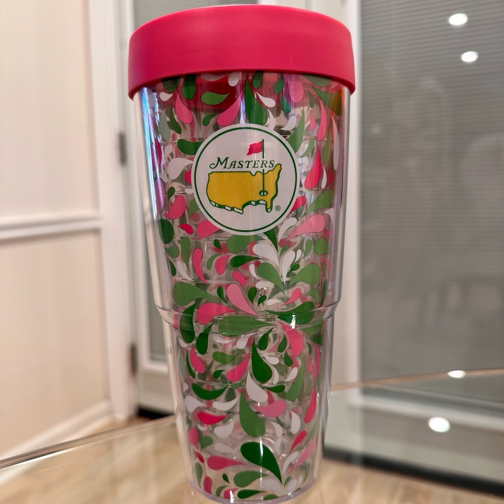 Women Master’s Golf Pink & Green Tervis Tumbler 24oz